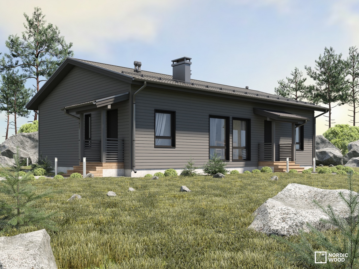 Каркасный дом VZ-807